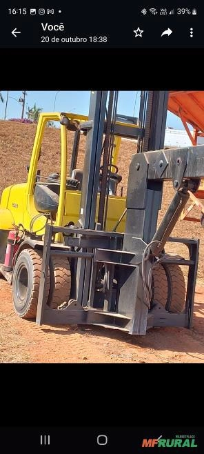 Empilhadeira hyster F 155 7 toneladas Imagem Empilhadeira hyster F 155 7 toneladas