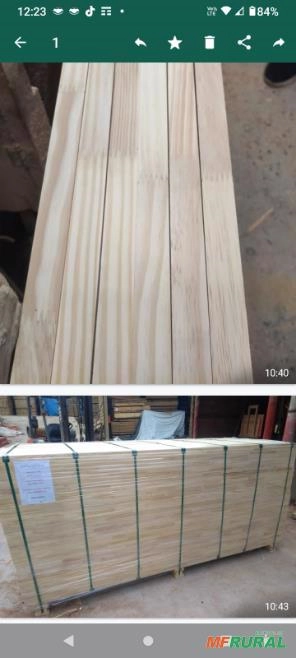 Madeira de pinus finger clear para montante de portas Imagem Madeira de pinus finger clear para montante de portas