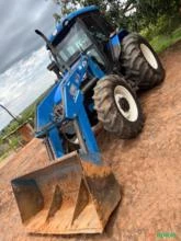 Trator New Holland TS 110 4x4 ano 05