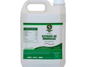 Fertilizante Organomineral-  Extrato De Minhocas- Biolumbricina- 5 Litros