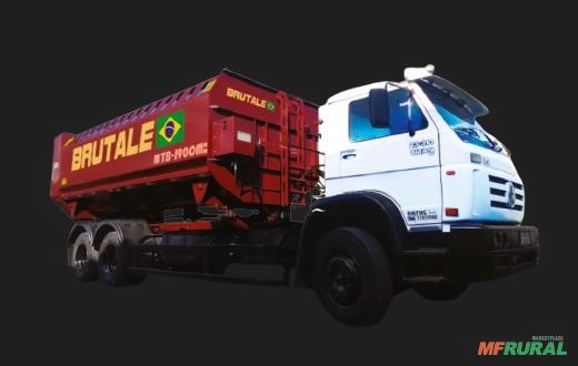 Misturador por tombamento rotativo sobre chassi Imagem Misturador por tombamento rotativo sobre chassi