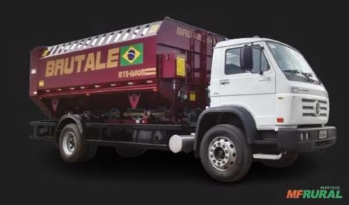 Imagem Misturador por tombamento rotativo sobre chassi Imagem Misturador por tombamento rotativo sobre chassi