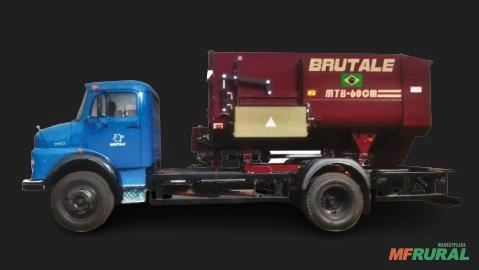 Imagem Misturador por tombamento rotativo sobre chassi Imagem Misturador por tombamento rotativo sobre chassi