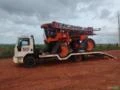Caminhão prancha - Serviço de transporte de maquinário agrícola