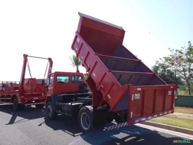 CAÇAMBA BASCULANTE PARA MATERIAL DE CONSTRUÇÃO