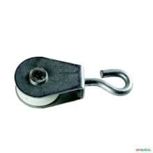 Roldana Plástica Galvanizada 22 mm Cap 30kg