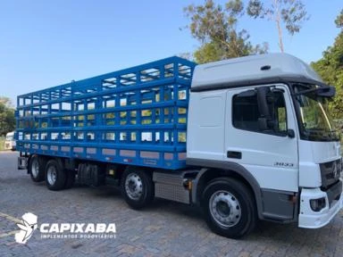 Carroceria bitruck gaiola transporte de gás botijão - 704 P13