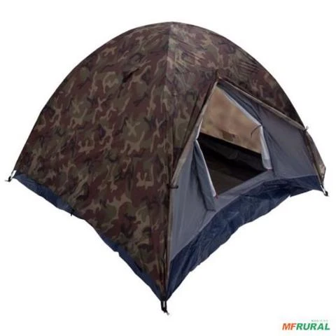 Barraca Camuflada Selva 3/4 Pessoas Camping NTK