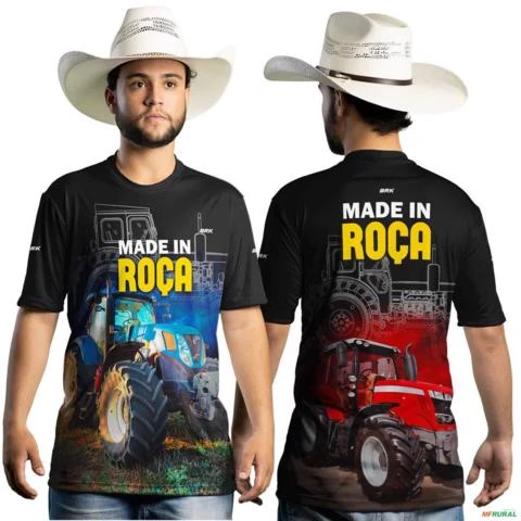 Kit com 2 Camisetas Agro BRK Made in Roça