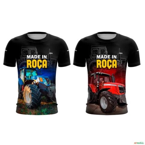 Kit com 2 Camisetas Agro BRK Made in Roça