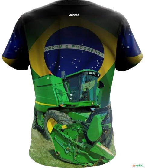 Kit 3 Camisetas Colheitadeira Com Proteção UV50+