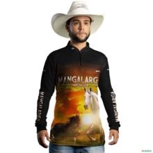 Camisa Agro Brk Mangalarga Marchador com Uv50 -  Gênero: Masculino Tamanho: PP