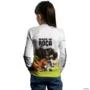 Camisa Agro BRK Made in Roça Gado Cruzado com UV50 + -  Gênero: Infantil Tamanho: Infantil P