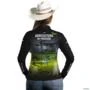 Camisa Brk Drone é Agricultura de Precisão com Proteção Solar UV 50+ -  Gênero: Feminino Tamanho: Baby Look P