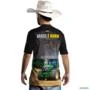 Camiseta Agro Brk Brasil é Agro com Uv50 -  Gênero: Masculino Tamanho: P
