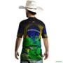 Camiseta Agro Brk Colheitadeira Proteção Solar UV50+ -  Gênero: Masculino Tamanho: XG
