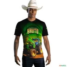 Camiseta Agro Brk Aqui o Sistema é Bruto com Uv50 -  Gênero: Masculino Tamanho: G