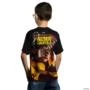 Camiseta Agro Brk Alma Caipira com Uv50 -  Gênero: Infantil Tamanho: Infantil G