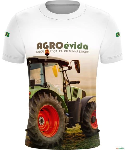 Camisa Agro Brk Agro é Vida com Uv50 + -  Gênero: Masculino Tamanho: XXXG