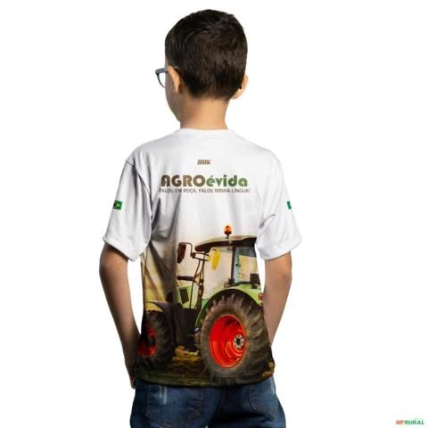 Camisa Agro Brk Agro é Vida com Uv50 + -  Gênero: Infantil Tamanho: Infantil GG