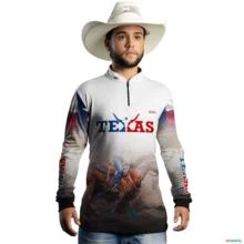 Camisa Agro Brk Texano com Proteção Solar UV50+ -  Gênero: Masculino Tamanho: P