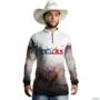 Camisa Agro Brk Texano com Proteção Solar UV50+ -  Gênero: Masculino Tamanho: GG