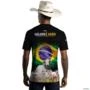 Camiseta Agro Brk Nelore Raça Forte Brasil com Uv50 -  Gênero: Masculino Tamanho: XG