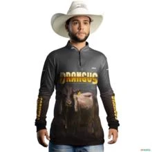 Camisa Agro Brk Gado Brangus com Uv50 -  Gênero: Masculino Tamanho: P