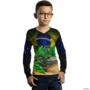 Camisa Agro BRK Colheitadeira com UV50 + -  Tamanho: Infantil XXG