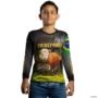 Camisa BRK Agro Raça Hereford com Proteção Solar UV  50+ -  Gênero: Infantil Tamanho: Infantil PP
