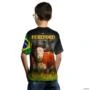 Camiseta Agro Brk Raça Hereford com Uv50 -  Gênero: Infantil Tamanho: Infantil XXG