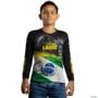 Camisa Agro BRK Paraná é Agro com UV50 + -  Gênero: Infantil Tamanho: Infantil PP