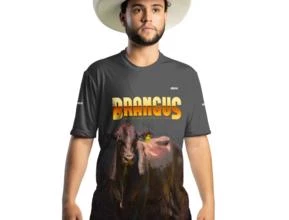 Camiseta Agro Brk Gado de Corte Brangus com Uv50 -  Gênero: Masculino Tamanho: G