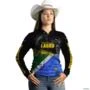 Camisa Agro BRK Mato Grosso do Sul é Agro UV50 + -  Gênero: Feminino Tamanho: Baby Look P