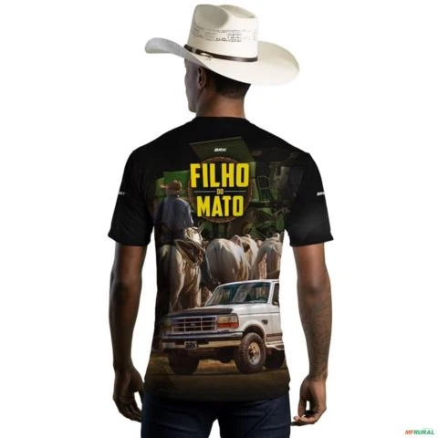 Camiseta Agro Brk Filho do Mato com Uv50 -  Gênero: Masculino Tamanho: PP