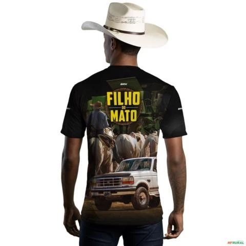 Camiseta Agro Brk Filho do Mato com Uv50 -  Gênero: Masculino Tamanho: G