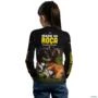 Camisa BRK Agro Gado Cruzado Pecuária Leiteira com Proteção Solar UV 50+ -  Gênero: Infantil Tamanho: Infantil P
