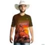 Camiseta Agro Brk Vaca Jersey com Uv50 -  Gênero: Masculino Tamanho: G