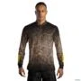 Camisa de Pesca BRK Camuflada Floresta com UV50 + -  Gênero: Masculino Tamanho: XXG