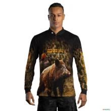 Camisa de Caça BRK Camuflado Wild Boar com UV50 + -  Gênero: Masculino Tamanho: XXG