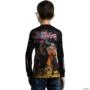 Camisa Agro Brk Estados Unidos Black Angus com Uv50 -  Gênero: Infantil Tamanho: Infantil XG