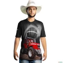 Camiseta Agro Brk Trator Ferguson Brasil com Uv50 -  Gênero: Masculino Tamanho: XXG
