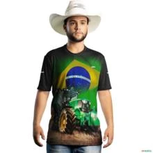 Camiseta Agro Brk Trator John Brasil com Uv50 -  Gênero: Masculino Tamanho: M