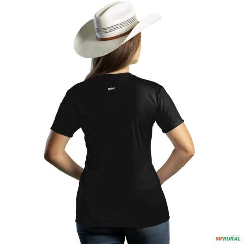 Camiseta Agro Brk Agro Verdinha Made in Roça com Uv50 -  Gênero: Feminino Tamanho: Baby Look XXG