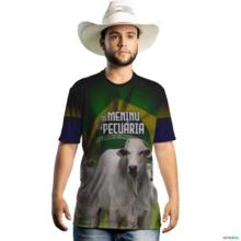 Camiseta Agro Brk Os Mininu da Pecuária com Uv50 -  Gênero: Masculino Tamanho: P