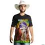 Camiseta Agro BRK Brasil é Agropecuária com UV50 + -  Tamanho: XXG