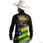 Camisa Agro BRK Goiás é Agro com UV50 + -  Tamanho: XXG