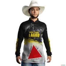 Camisa Agro BRK Minas Gerais é Agro com UV50 + -  Tamanho: XXG