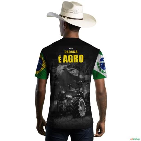 Camiseta Agro Brk Paraná é Agro com Uv50 -  Tamanho: XXG
