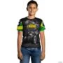 Camiseta Agro Brk Goias é Agro com Uv50 -  Tamanho: Infantil XG